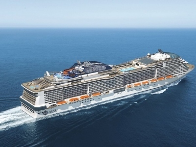 Корабът MSC Grandiosa е грандиозен